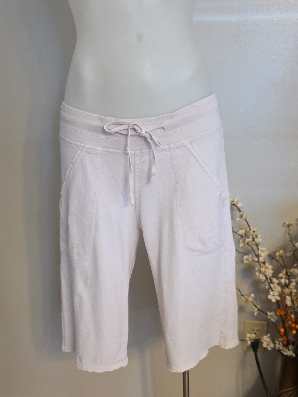 Hardtail Light Pink Jersey Bermuda Shorts